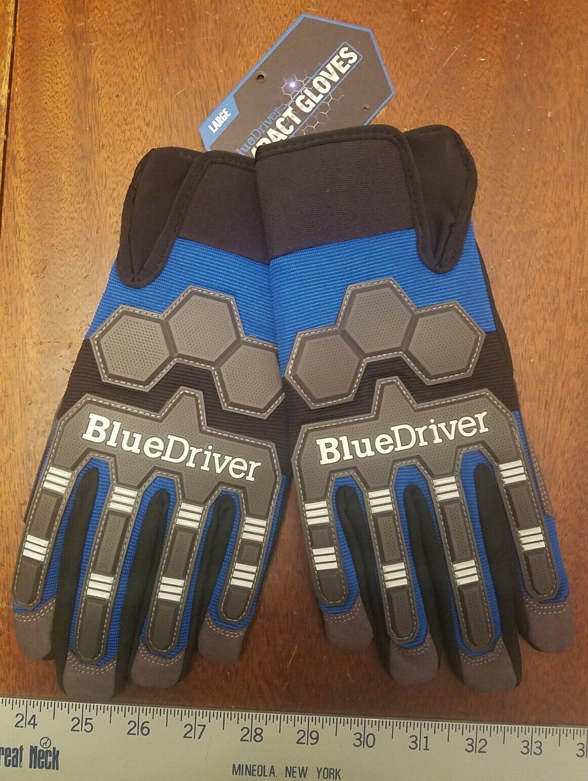 BlueDriver Impact gloves NWT Large