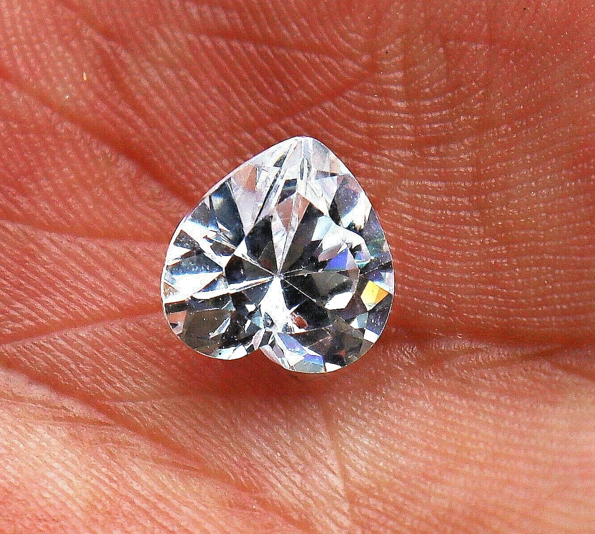 White zircon gemstone deals