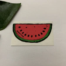 Vintage 3M Scratch and Sniff Stickers Food Watermelon Scent 80s Fruit