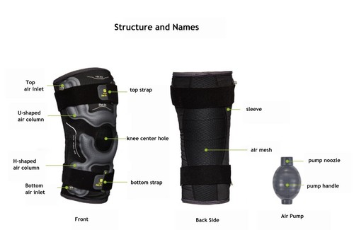 Disk Dr NK30 Knee Joint Knee Sleeve Air Compression Medical Device(M)35.5~38.5cm - Picture 17 of 20