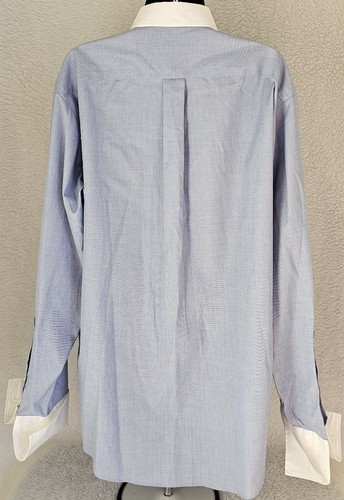 Joseph & Feiss Mens Shirt Size 15.5 34/35 Button Down Long Sleeve - Picture 7 of 24