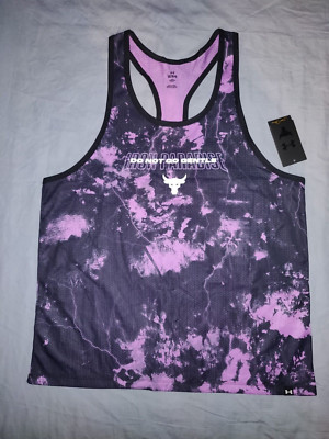 Project Rock Under Armour Iron Paradise Do Not Go Gentle Training Vest Tank Top