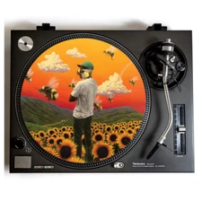 Tyler The Creator Turntable Slipmat for Vinyl Records 12" Player DJ Slip Mat Pad