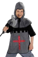 Child Medieval Knight Costume Crusader Outfit for Boys Halloween Templar Cosplay