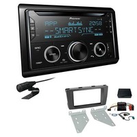 Pioneer Autoradio CD Bluetooth USB Einbauset FüR Skoda Yeti Schwarz Inkl Canbus