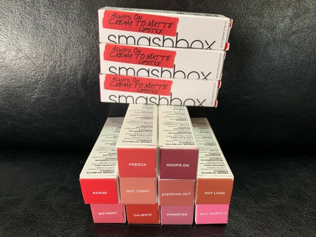 smashbox cream to matte lipstick