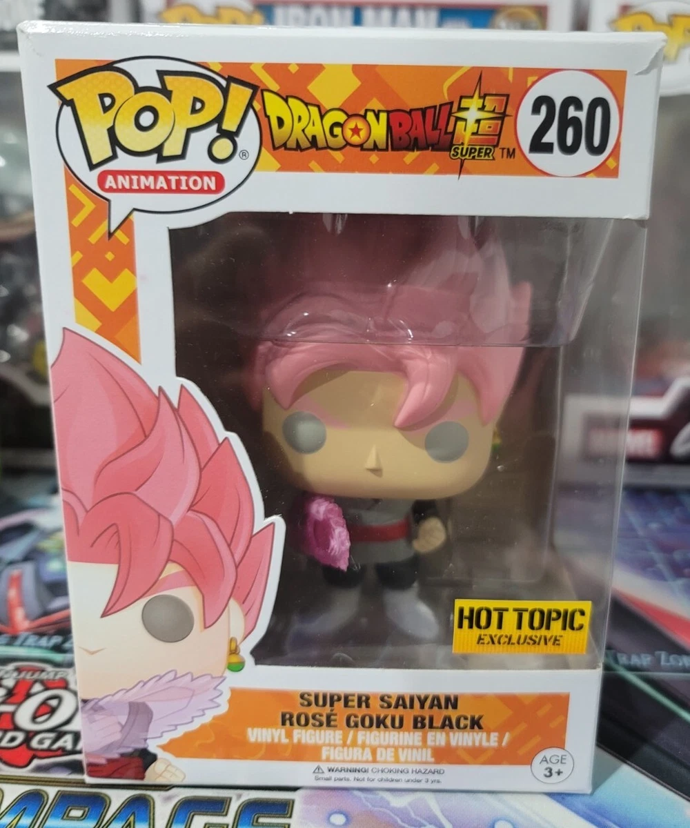 Funko Pop! Animation Dragonball Super Super Saiyan Rose Goku Black Hot  Topic Exclusive Figure #260 - US