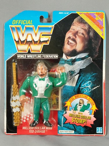 Ted Dibiase Million Dollar Man WWF HASBRO Wrestlin...