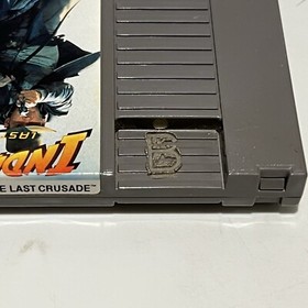 Indiana Jones and the Last Crusade (Nintendo NES, 1991) Cart Only Authentic