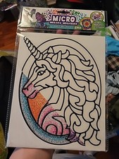 Set of 2- ORB Micro Mosaics Template Unicorn ...