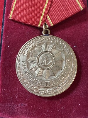 GDR For Faithful Service in the armed forces of Ministry of Interior Af. III CI.