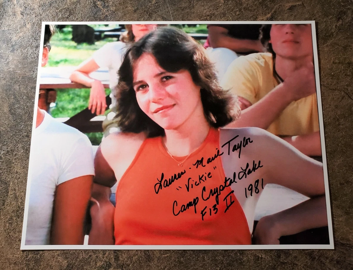 LAUREN MARIE TAYLOR ~ FRIDAY THE 13TH 2 SIGNED / AUTOGRAPHED 8x10 PHOTO  w/COA 4 | eBay