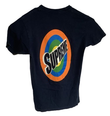 Supreme Spin Tide Logo T-Shirt Navy Sz Medium SS16 | eBay