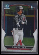 2023 Bowman #BCP-56 Christian Cerda Chrome Prospects Arizona Diamondbacks
