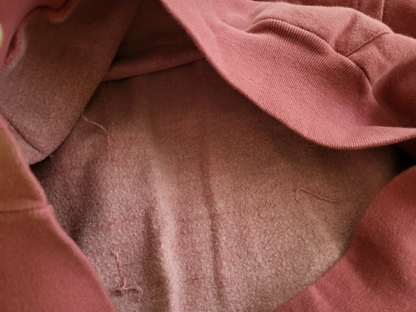 VETEMENTS Great Smoky Mountains Felpa con Cappuccio Uomo Grande Rossa Pullover