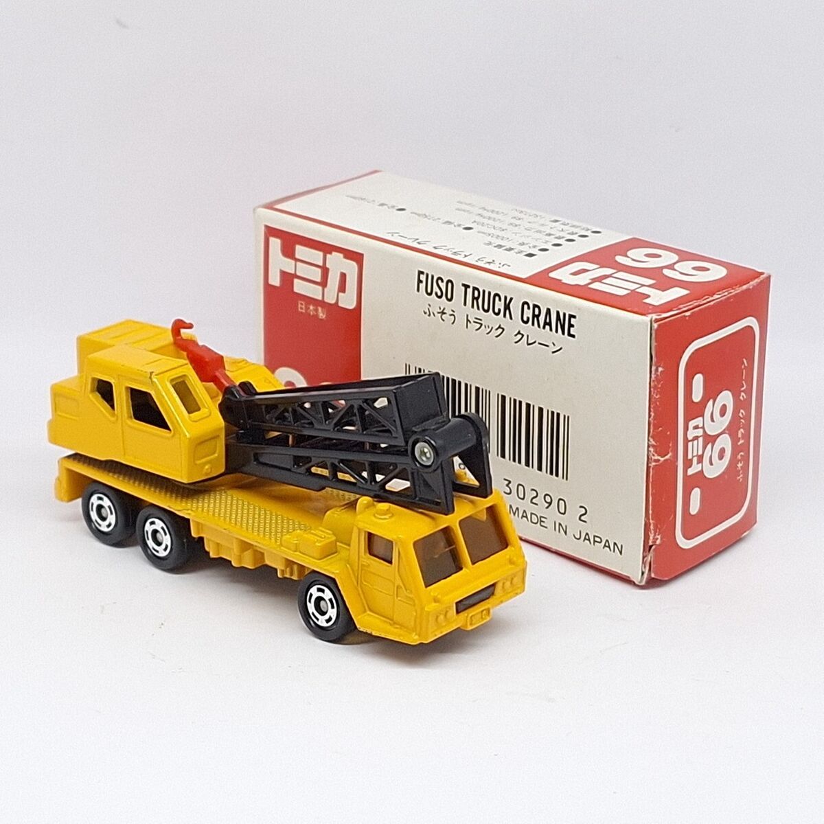 TOMICA 66 FUSO TRUCK CRANE TOMY DIECAST CAR NEW MADE IN TOMICA 66 FUSO TRUCK CRANE TOMY DIECAST CAR NEW MADE IN