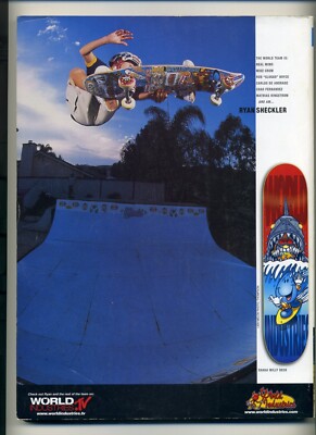 Transworld Skateboarding Magazine September 2001 Matt Mumford Paul