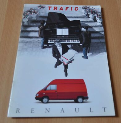 1993 Renault Trafic Brochure Prospekt Prospectus German Edition