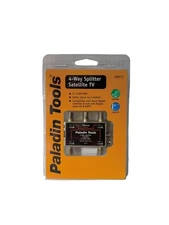 Paladin Tools 4-Way Splitter Satellite & Digital TV  New Sealed