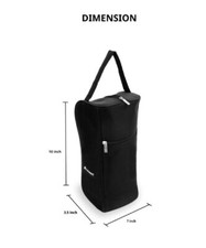 Everest GS72-BK Golf Shoe Bag - Black