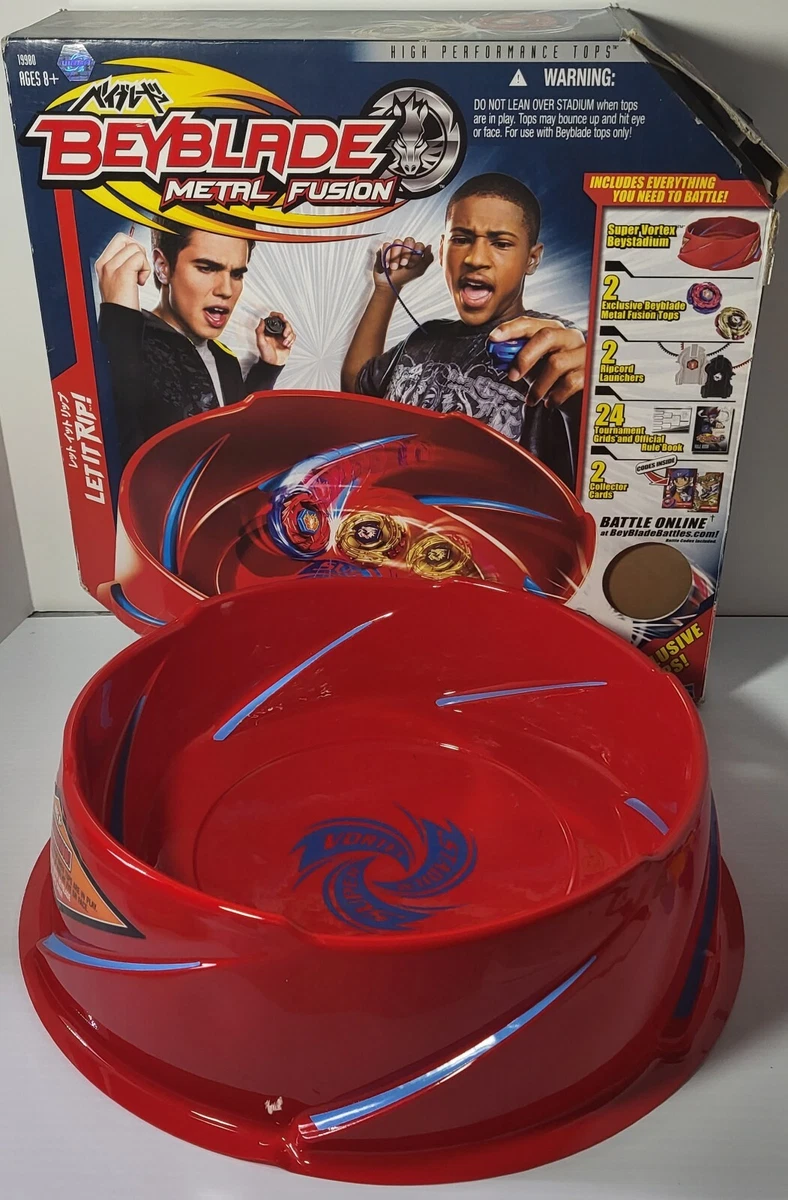 Beyblade metal fusion hotsell set with stadium