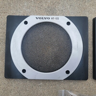 Volvo 240 HT-172 Rear Deck Speaker Covers Sound Turbo GL 242 244