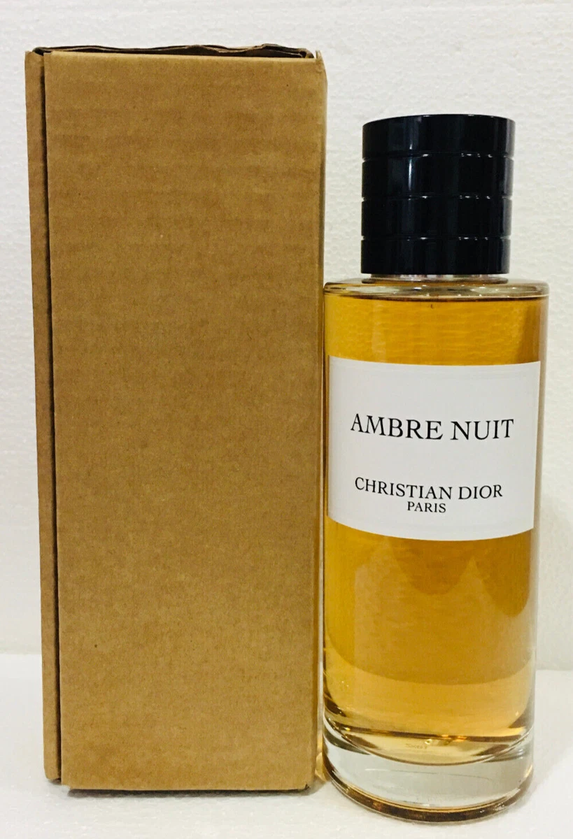 Ambre Nuit Dior Eau De Parfum Unisex 250ML 2x01 New In T Box Old