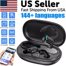 Translator Earbuds 144 Languages Real Time Online/OffLine Translation Earphones