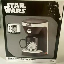 Coffee Maker Machine With Chewbacca Mug 