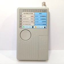 Network Cable Tester 4-in-1 UTP STP Wire Multi-Tester RJ11/RJ45/USB/BNC