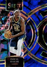 2023-24 Panini Select - Premier Level Pascal Siakam #193 Blue Cracked Ice Prizm
