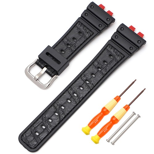 Watch Band For Casio G-SHOC GMW-B5000 TPU Resin Strap with Installation Tool - Picture 12 of 17