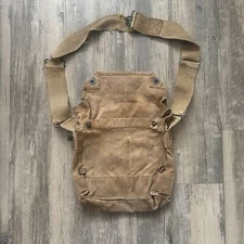 Vintage WWI US ARMY M1917 SBR GAS MASK CARRY BAG