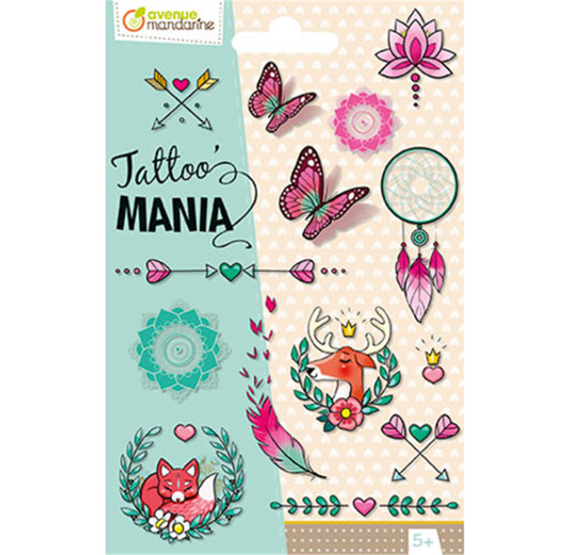 Tatoo Mania Boheme | Avenue Mandarine