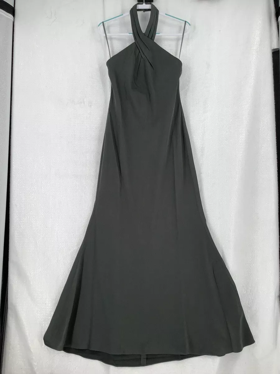 BHLDN Beautiful Dark Green Dress Women s Size 6 eBay