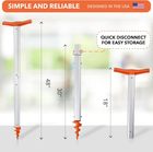 Sand Anchor for Boat, PWC, Pontoon - Aluminum Sandbar Anchor for Shallow Water