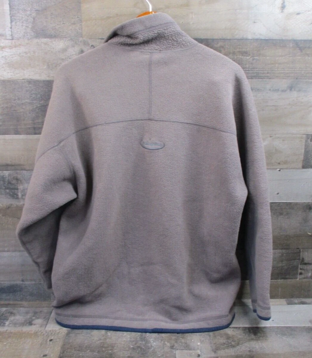 patagonia vintage fleece half zip pullover 1990s pockets jacket