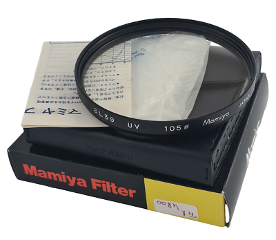 Mamiya カメラレンズ　SLフィルター付き MAMIYA LENS FILTER 105mm SL-1B マミヤ レンズフィルター フィルター