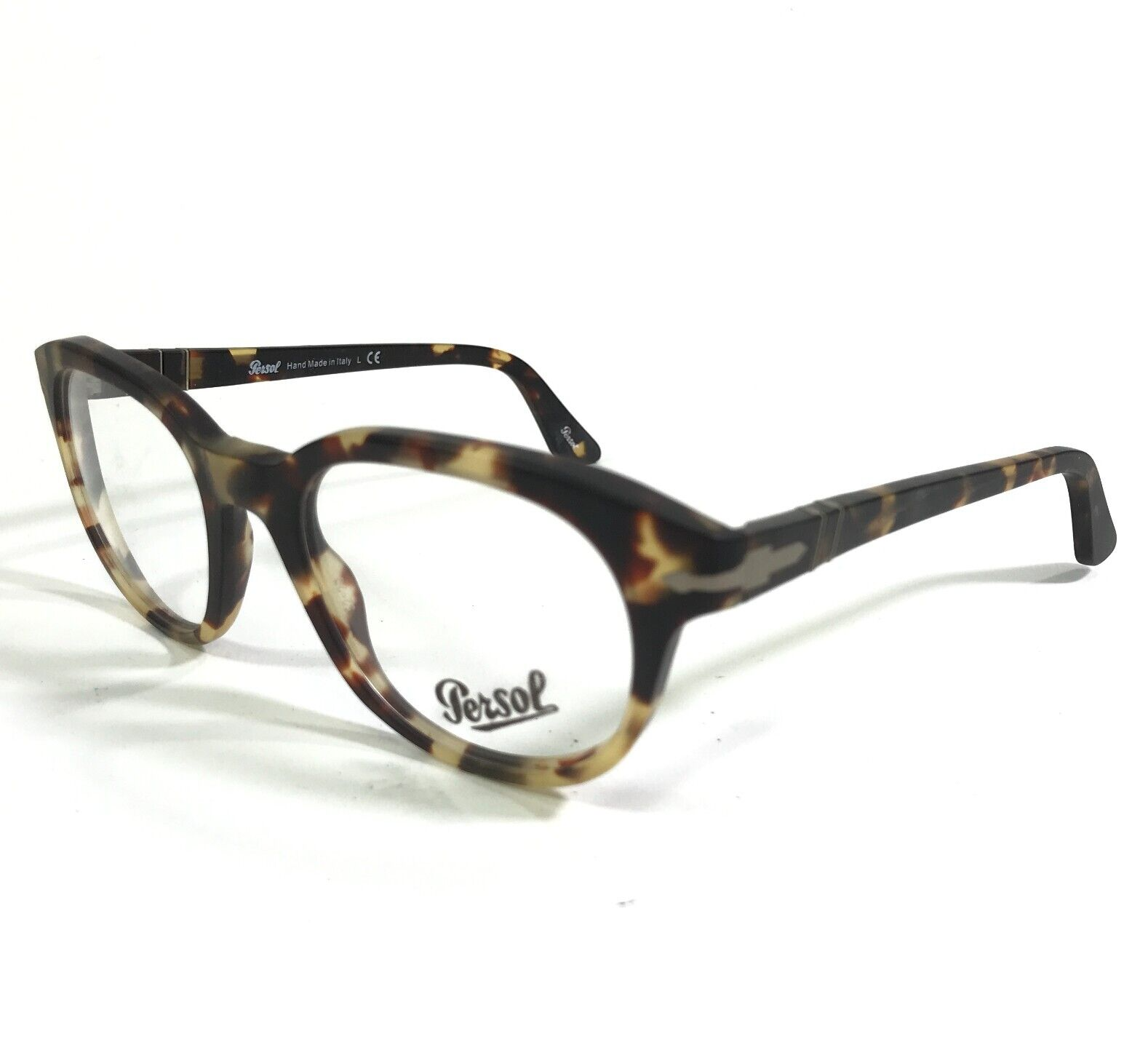 Persol Eyeglasses Frames 3052-V 9005 Tobacco Virginia Matte Tortoise 52-20-145