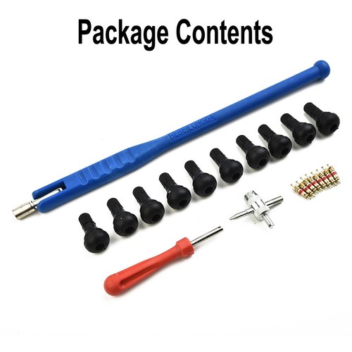 Comprehensive 23 Piece Valve Tool Kit for Tire Repairs and Maintenance - Picture 10 of 12
