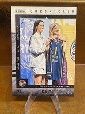 2025 Panini Chronicled WNBA CAITLIN CLARK #1 Top Pick Draft Pick 2024 Fever