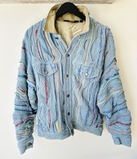 Supreme Coogi Trucker Jacket Blue Size L