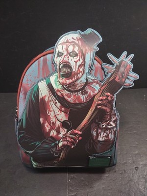 Loungefly Terrifier Art the Clown Blood Splatter Glow in the  display picture 2