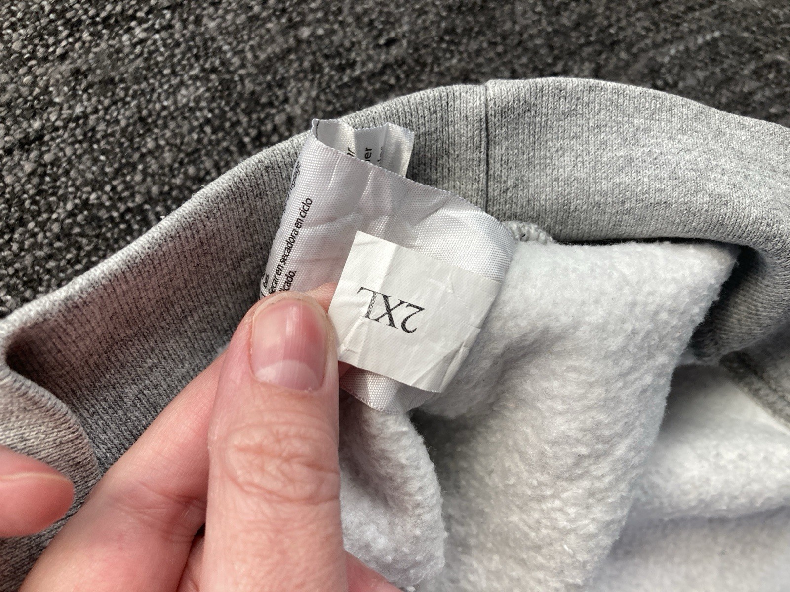 Carhartt K121 Hoodie 2XL Grey Original Fit Logo K121-HGY Small Mark thumbnail 6