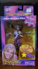 2000 Play Along BRITNEY SPEARS BABY 1 MORE TIME Doll Plaid Skirt Sealed Box