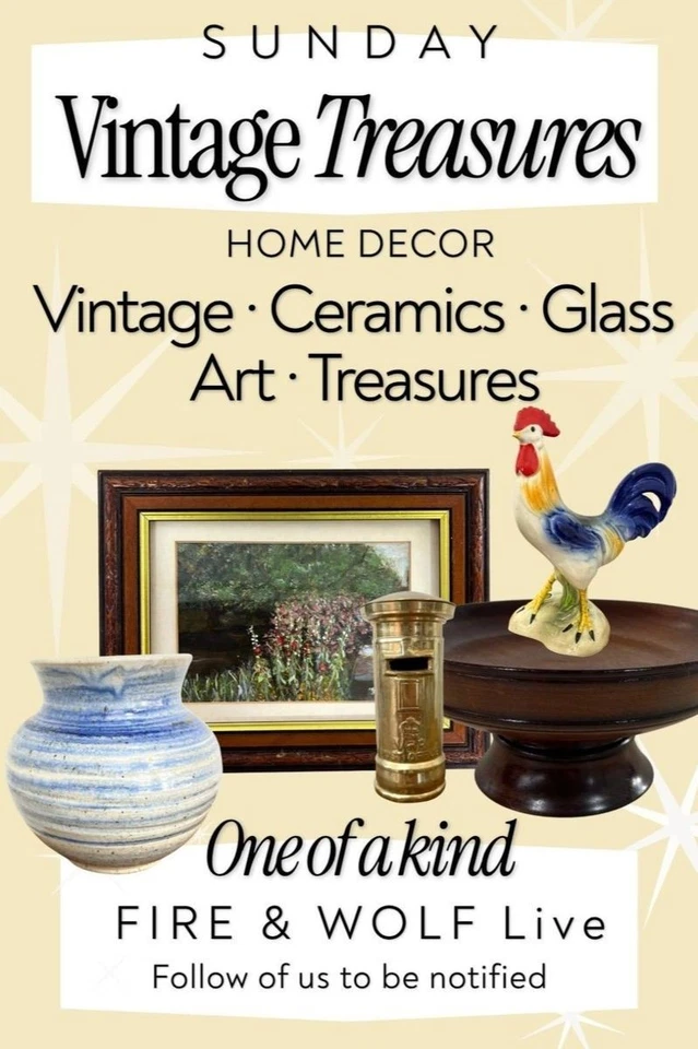🤎 Sunday Vintage Treasure | Antiques, Art & Décor | LIVE