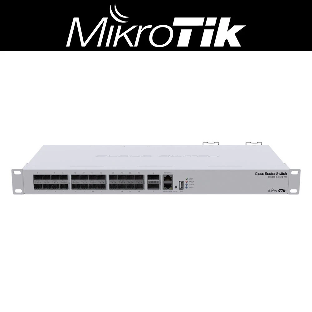 Cloud Router Switch CRS326-24S+2Q+RM - Thumbnail 2