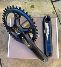 Shimano GRX FC-RX810/FC-RX820 1x 170mm Aluminium Crankset+Ring Black 40t