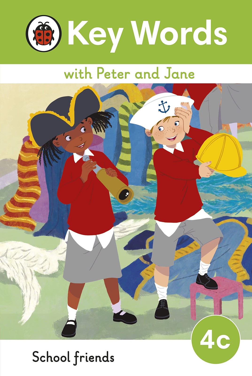 Key Words with Peter and Jane Level 4c  School Friends by Ladybird (HB 2023) - Image 2