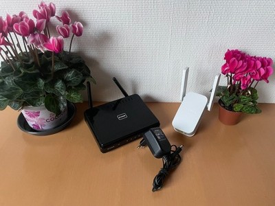 D-Link Set: DIR-615 WLAN-Router + DAP-1610 Dualband Repeater
